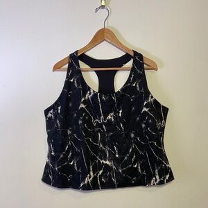 Old Navy Power-Soft Light Support Long-line Sport Bra XXL